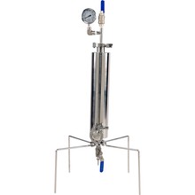Load image into Gallery viewer, 130g Open Column Cannabis Oil Extractor with dry ice sleeve, Open Blast Tube