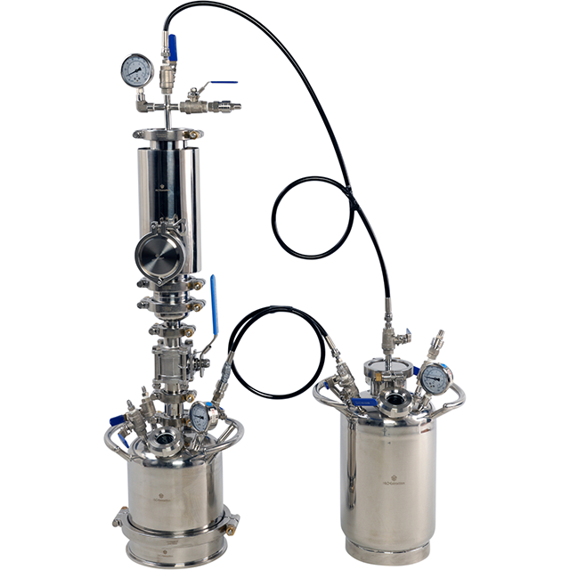 250g closed loop cannabis butane extractor