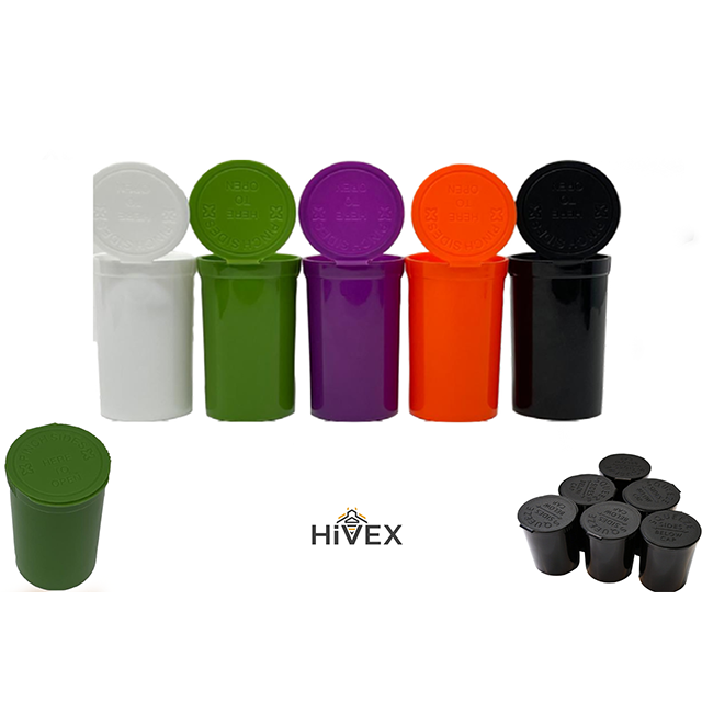 19 Dram Pop Top Containers
